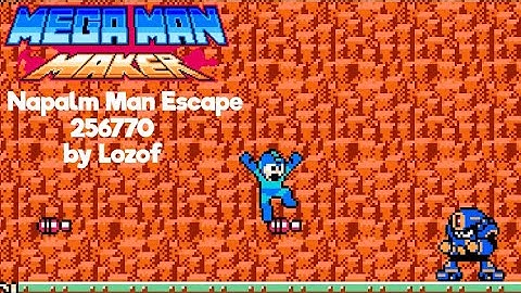 Mega Man Maker: Napalm Man Escape by Lozof