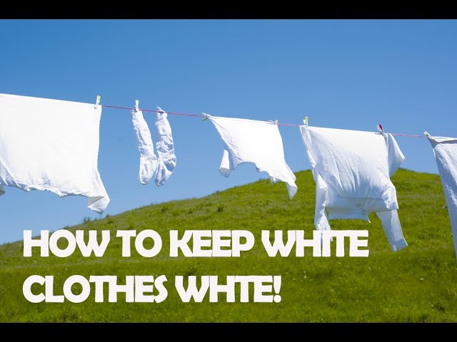 How to wash white clothes – Ask Team Clean™