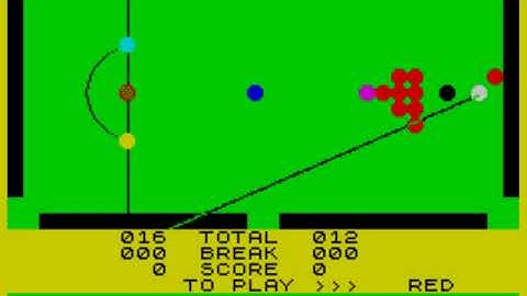 Snooker (ZX Spectrum)