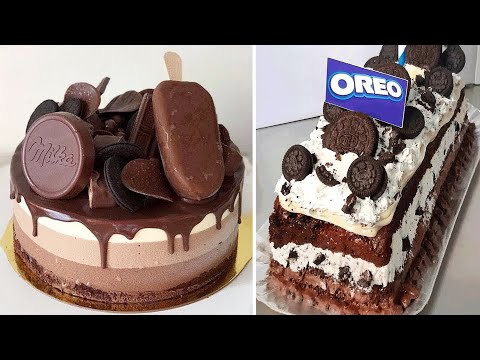 El mejor pastel de NUTELLA de chocolate que te encantará | Idea creativa y sabrosa de pastel OREO