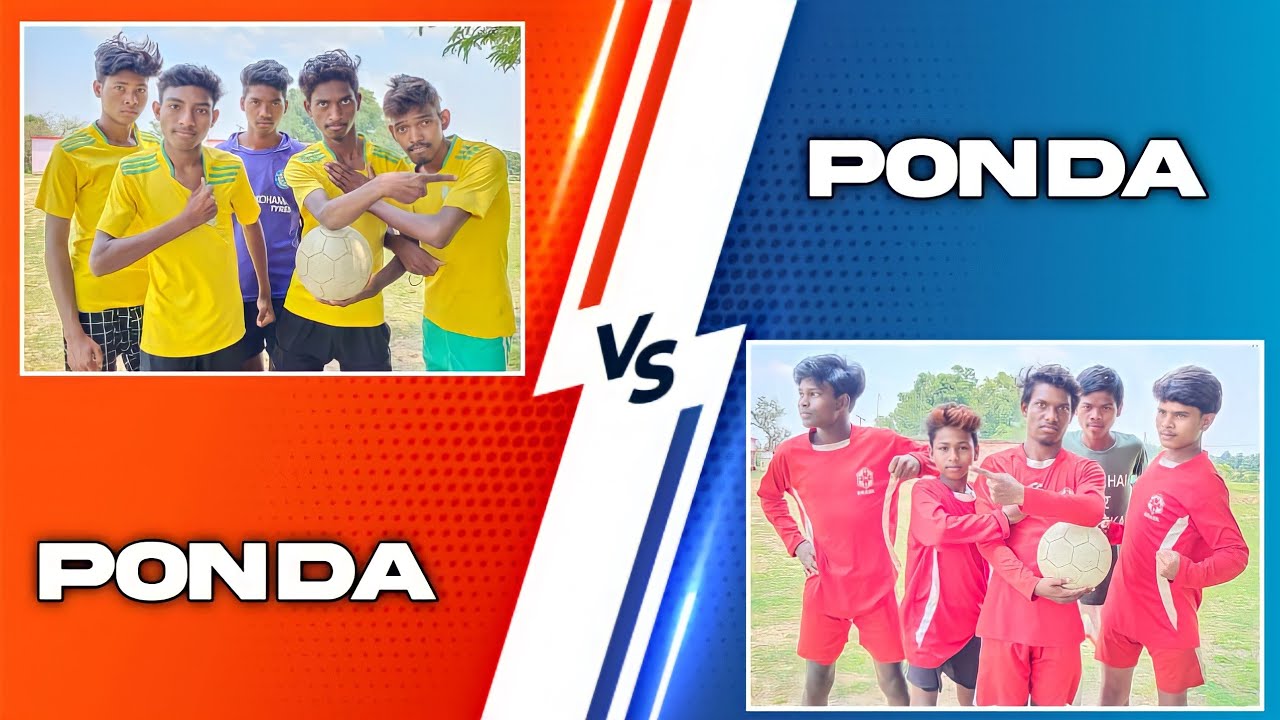 PONDA VS PONDA | FOOTBALL MATCH | Ashok Tudu Football Match | Santhali Football Metch | AshoNil |