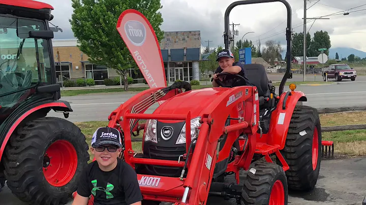 KIOTI CK2610 mid sized tractor -does everything!