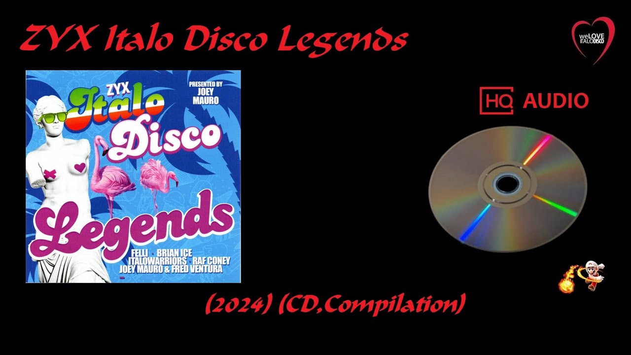 ZYX Italo Disco Legends (2024) (CD,Compilation) (Mr73) (Znacznik Czasowy Tracklist Wybór Nagrań)