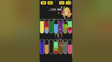 Water Sort Puzzle - Level 1609 & 1610