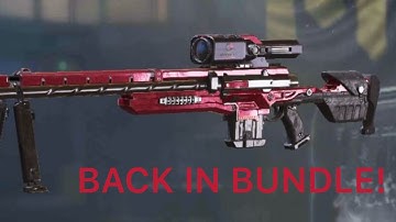 (NEW) DLQ RED ACTION SNIPER BACK IN BUNDLE!
