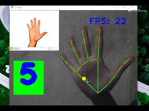 Finger Counting Software with Computer Vision