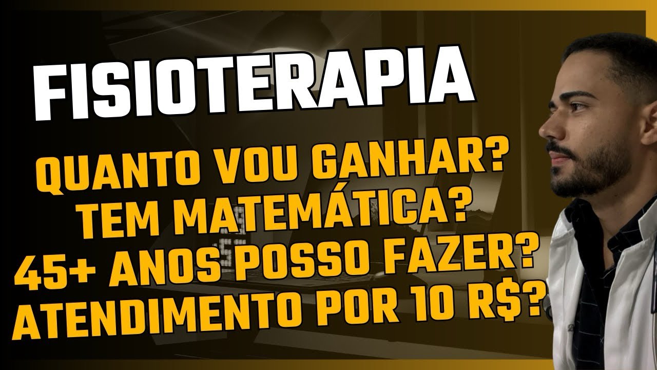 QUANTO UM FISIOTERAPEUTA GANHA? - YouTube