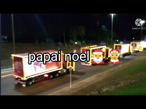 caminhão do papai Noel saindo da coca cola !!(Campo Grande MS) - YouTube