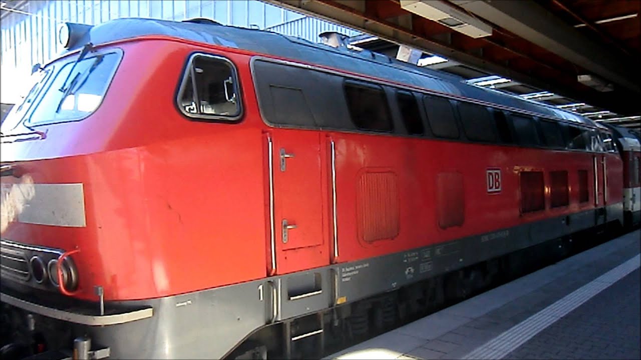 Soundimpressionen von 218 401 und 218 403 im EC-Verkehr (beide 16 V 4000 R40)