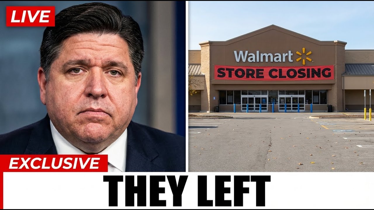 Governor of Illinois PANIC | Illinois can’t keep big retailers Walmart closes