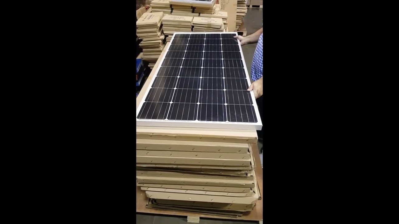 PANEL SOLAR FOTOVOLTAICO SOLARLINE 185WP 5BB MONOCRISTALINO YouTube