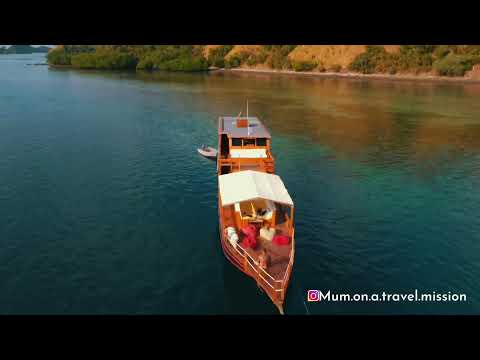 KOMODO DRAGONS 2021 with Kids … Sailing around the Komodo ISLANDS Flores …. LIVE ABOARD 💚 Indonesia