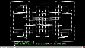 PLAYABLE PARAMETRES DEMO Line Bounce Demo by Peter The Spider UK 2002 PD TANGERINE ORIC 1 ATMOS PRAV