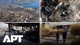 Greece Wildfire Aftermath: Residents Devastated By Destruction Of Lifelong Homes Apt