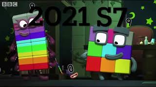The Evolution Of Numberblocks 2017-2022