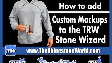 How to Add NEW Mockups to the TRW Stone Wizard Software for CorelDRAW X7