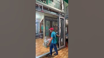 Hướng dẫn Anh Em mới vô nghề Làm bộ cửa xingfa 4 cánh - 2 cánh mở vô 2  cánh mở ra 0942777796 -