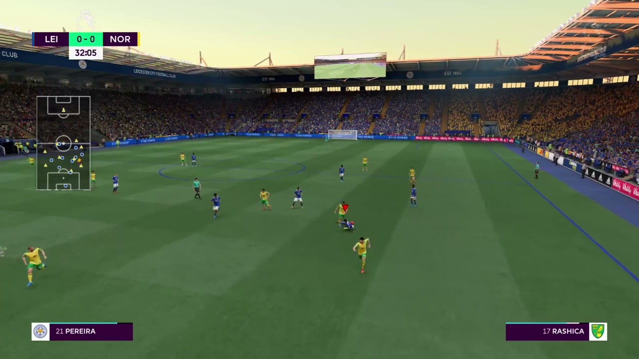 Youri Tielemans screamer fifa 22