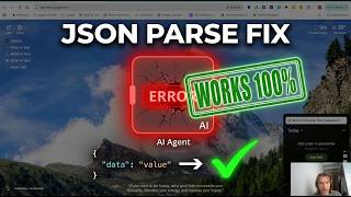 Works 100% of Time - N8N - How to JSON-Parse AI Agent Node Output Works 100% of Time - N8N - How to JSON-Parse AI Agent Node Output