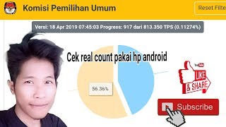 Aplikasi real count dari kpu pilpres android screenshot 5