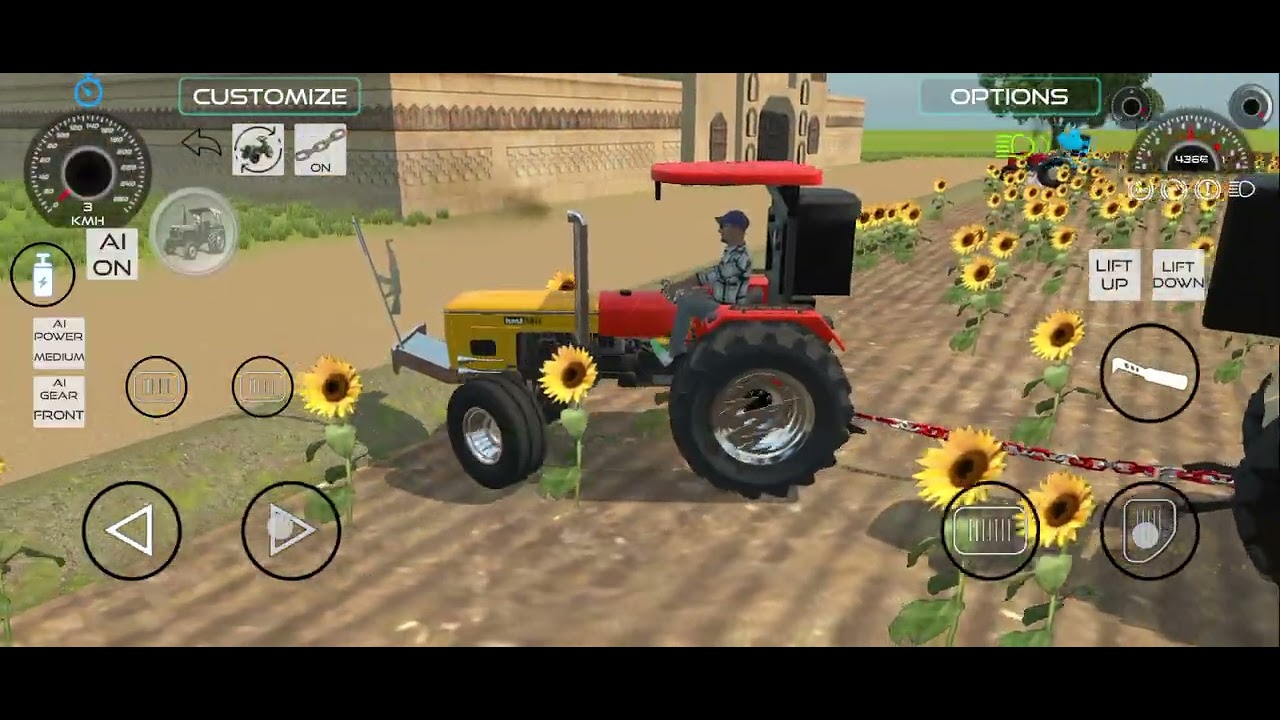 #viral Sidhu paji ke tractor ki tochan😱