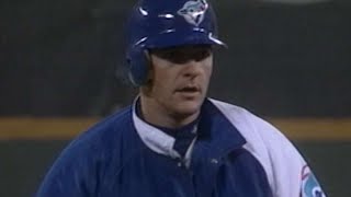 Al Leiter gets a double in first at-bat during WS