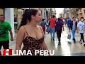 Lima peru walking tour  centro histrico main square 4k 