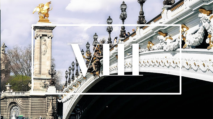 ODOD Paris 8 | On a découvert un palais pour finir au sommet d'un arc