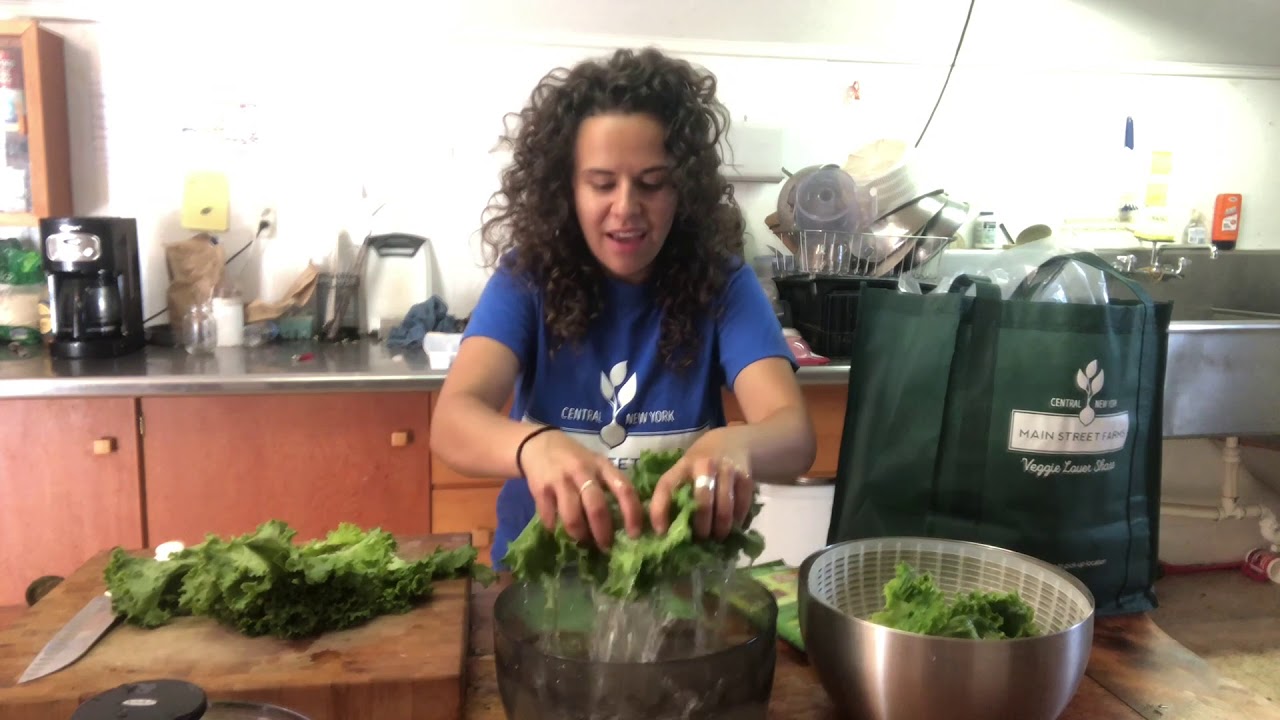 How to wash and store salad greens YouTube