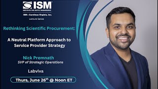 Rethinking Scientific Procurement: A Neutral Platform Approach to Service Provider Strategy