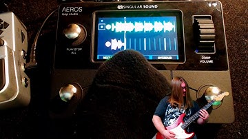 Singular Sound Aeros Loop Studio demo #1