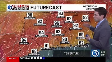 Technical Discussion: A comfortable stretch ahead of First Alert Weather Days for heat