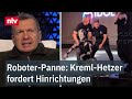 Roboter Panne Kreml Hetzer Fordert Hinrichtungen Wütende Drohung Nach Idol Sturz