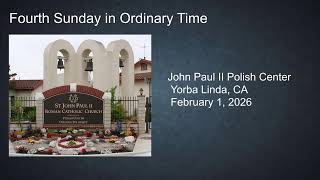 Fourth Sunday in Ordinary Time