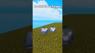 Rocket Is So Happy In Blox Fruit