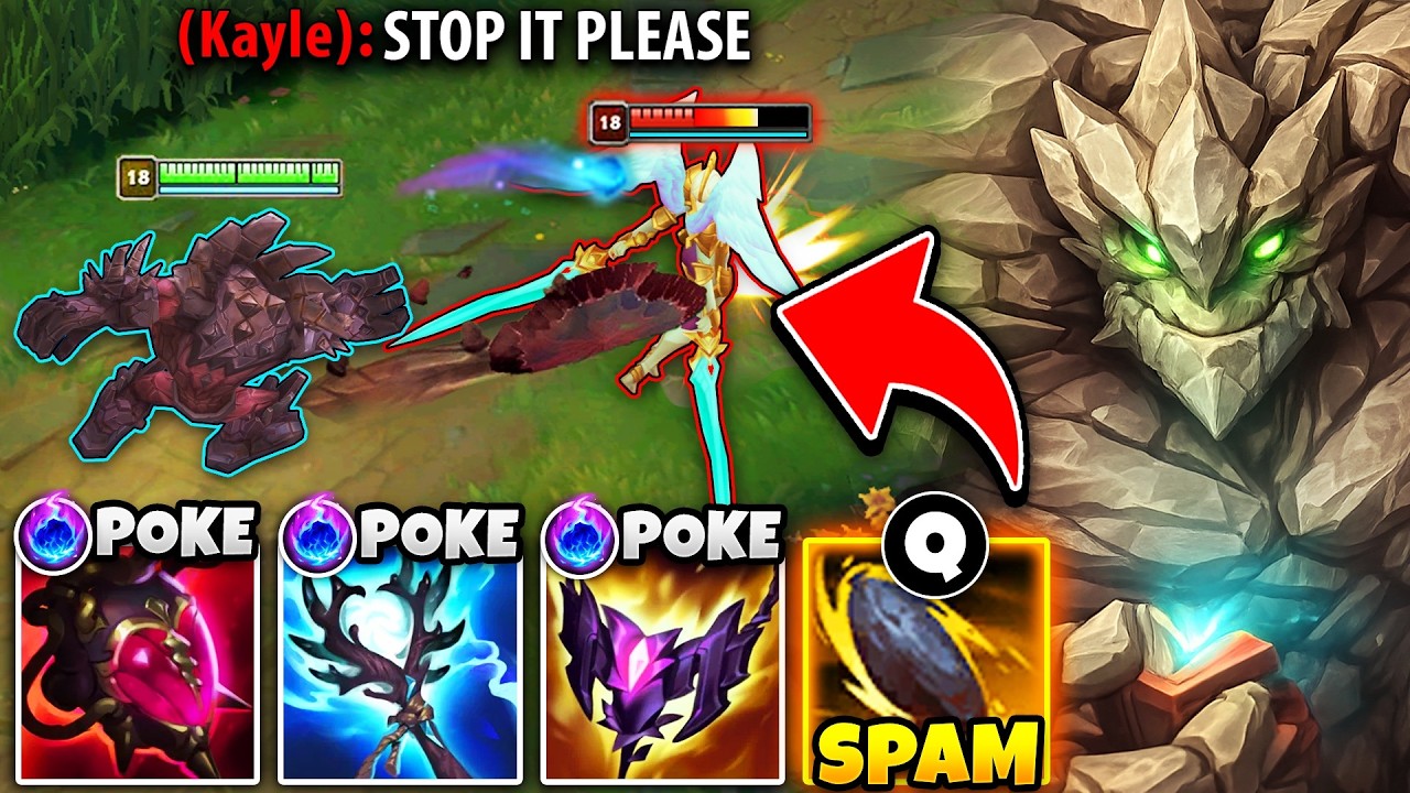 KAYLE thought she could play the game, but POKE MALPHITE had other plans