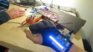 eTextile VR glove controller V1.0
