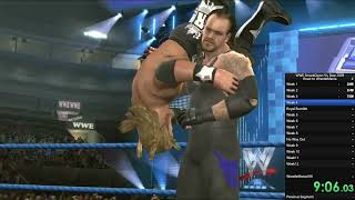 WWE SVR 2009 - Undertaker RTW Speedrun