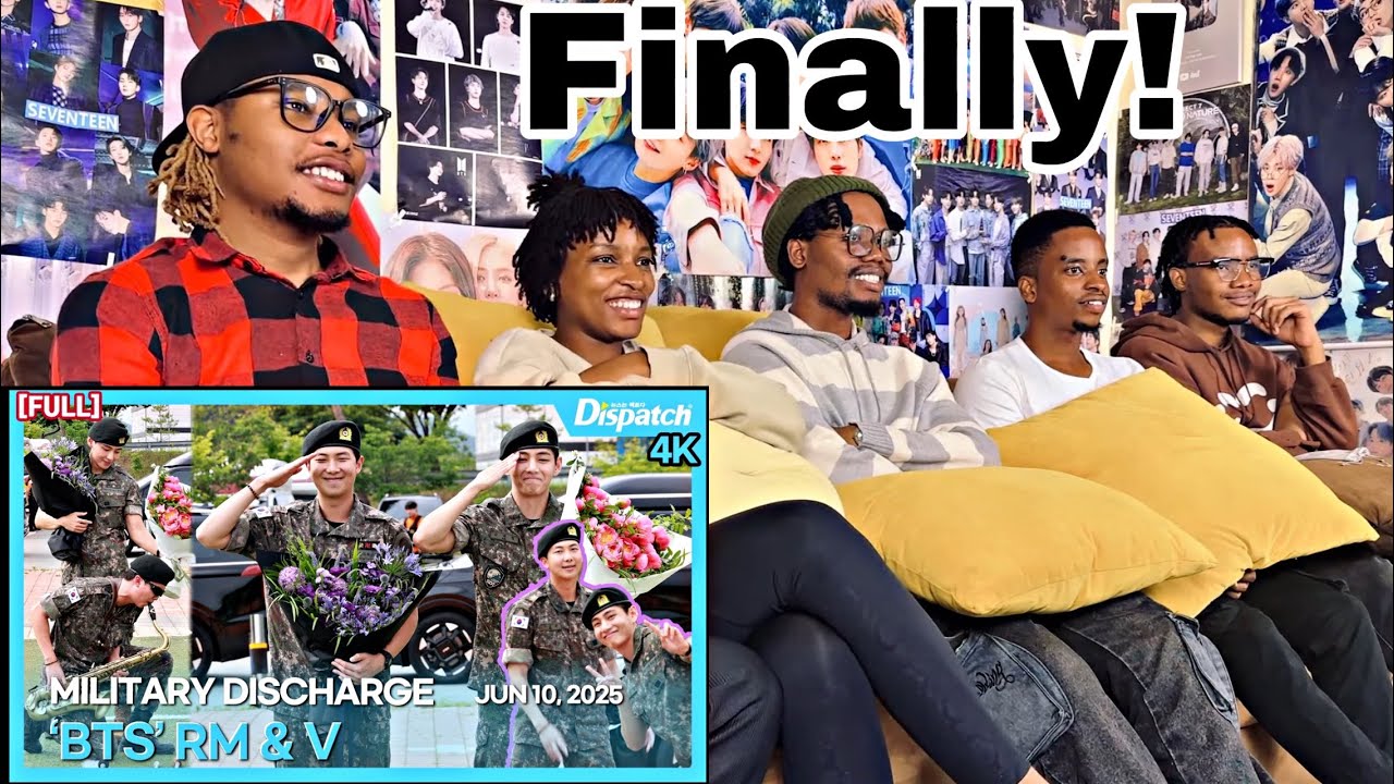 RM и TAEHYUNG из BTS (V) УВОЛЬНЕНИЕ ИЗ ВОИНКИ (РЕАКЦИЯ) || НАКОНЕЦ-ТО НАШИ ПАРНИ ВЕРНУЛИСЬ!!