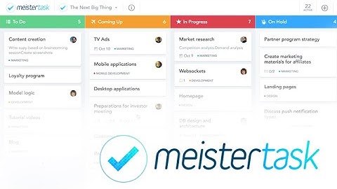A First Look at Task Management With MeisterTask