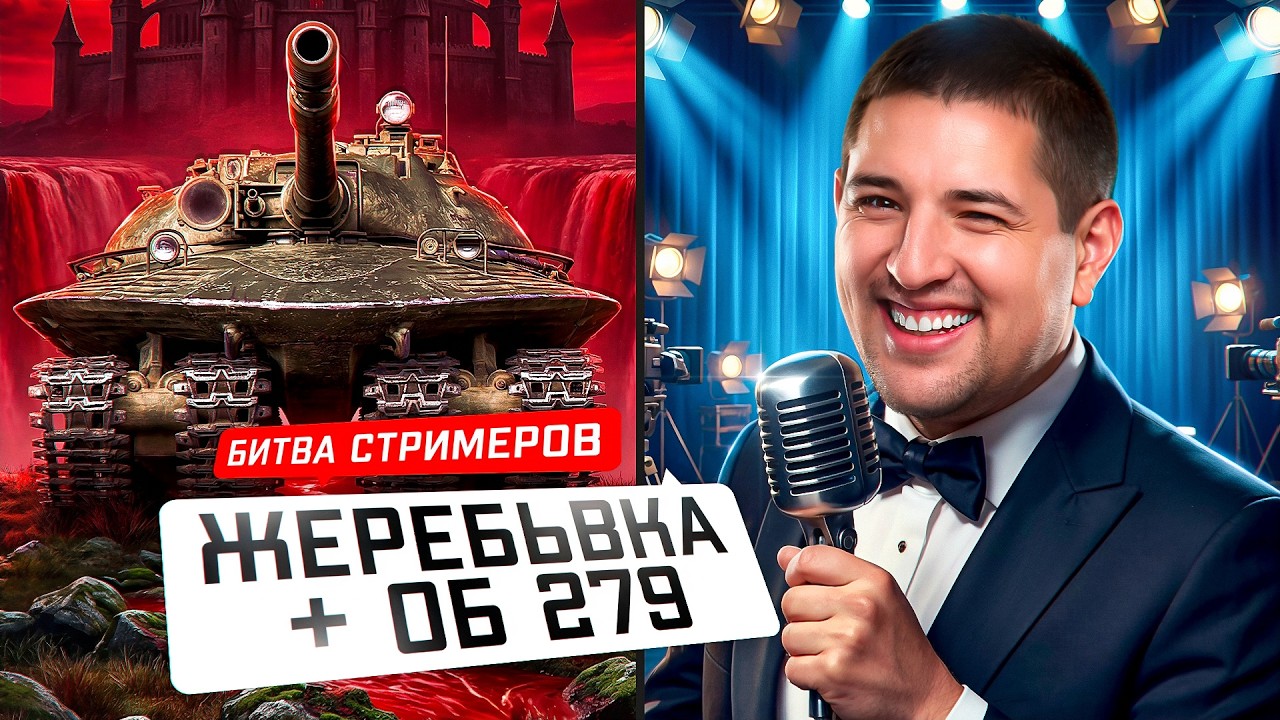"ОН ПОДКАРАУЛИЛ МЕНЯ" / ЛЕВША О МАРАФОНАХ ТАНКИСТОВ / ЖЕРЕБЬЁВКА ТУРНИРА "БИТВА СТРИМЕРОВ" И ОБ. 279