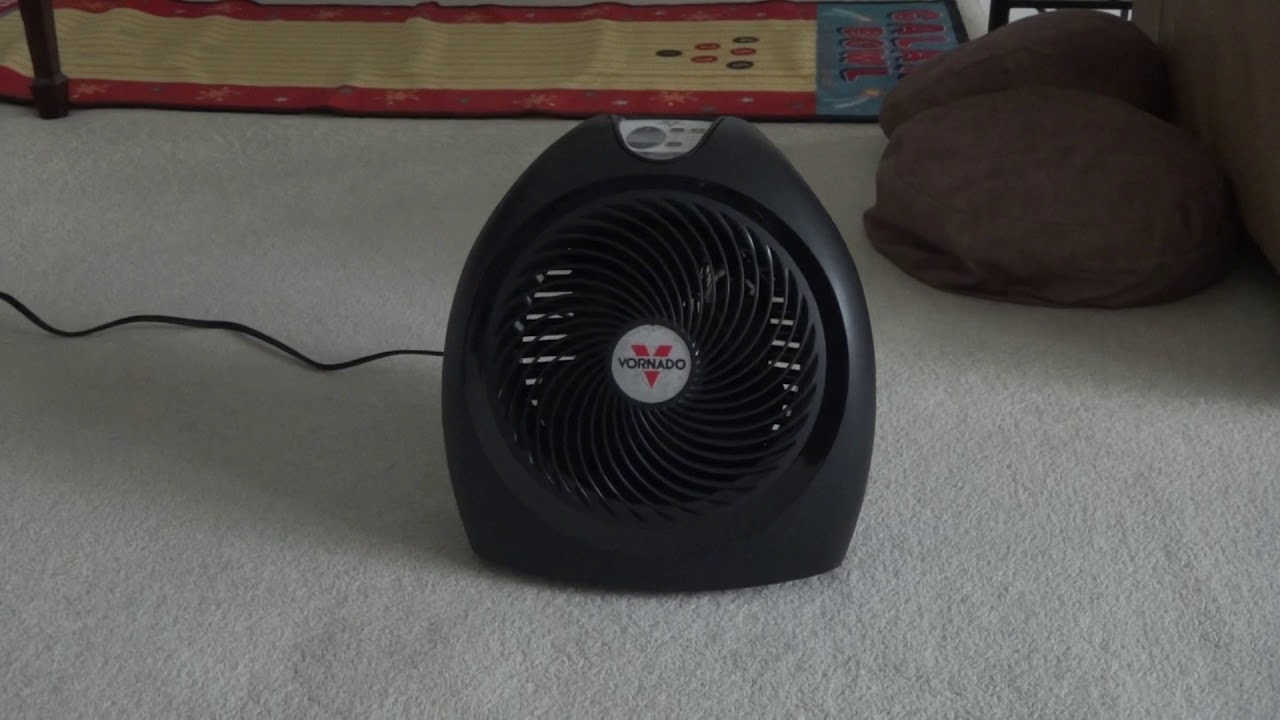 Vornado whole room heater model AVH2 plus - YouTube