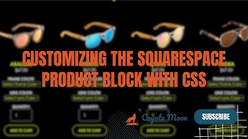 Customizing the Squarespace Product Block using CSS