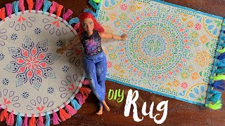 DIY Barbie Rug