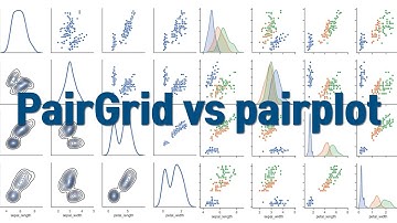 PairGrid 서브플롯을 한 번에 그려주는 pairplot 과 비슷하지만 다르다?!