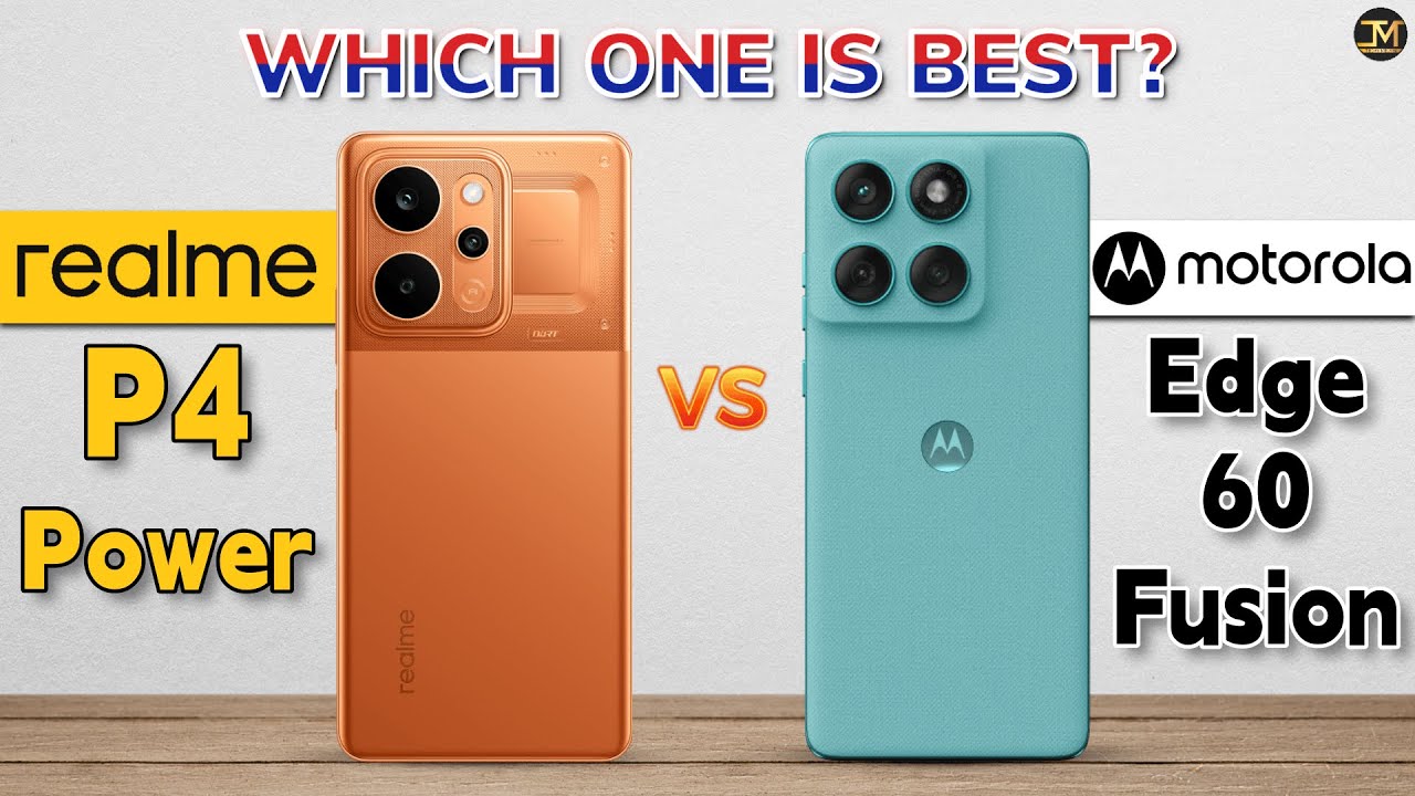 Realme P4 Power vs Motorola Edge 60 Fusion : WHICH ONE IS BEST😯😶
