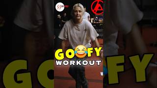 Emily’s Goofy Leg Workout... Then a Perfect Pool Shot!😂 #linkinpark #live