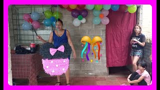 Llego la Hora de Reventar la Piñata feliz cumpleaños mama berta