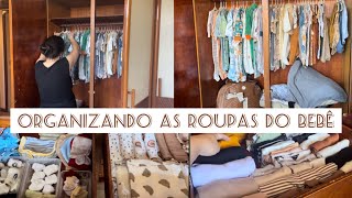 ORGANIZANDO O GUARDA-ROUPA DO BEBÊ | Drienny Loureiro