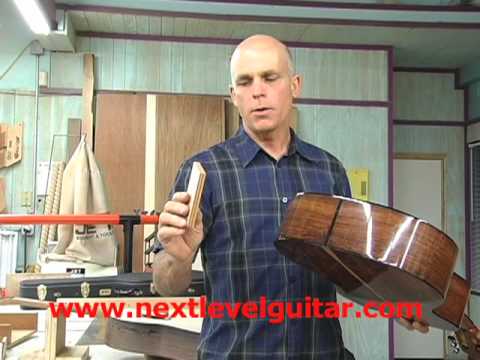 Interview with a Luthier part 4 hand made guitar craftsman tools used finish classical woods lesson